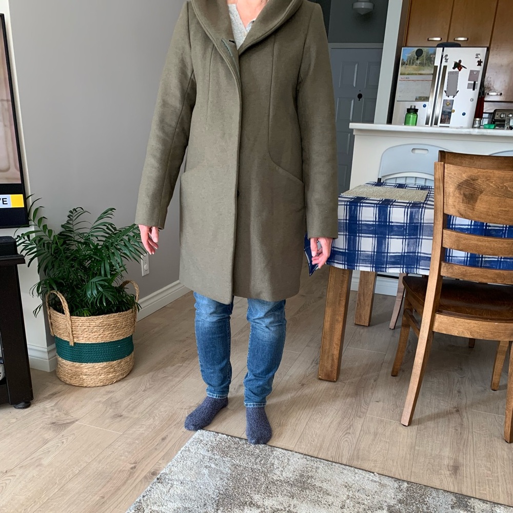 Women's Olive Green Coat